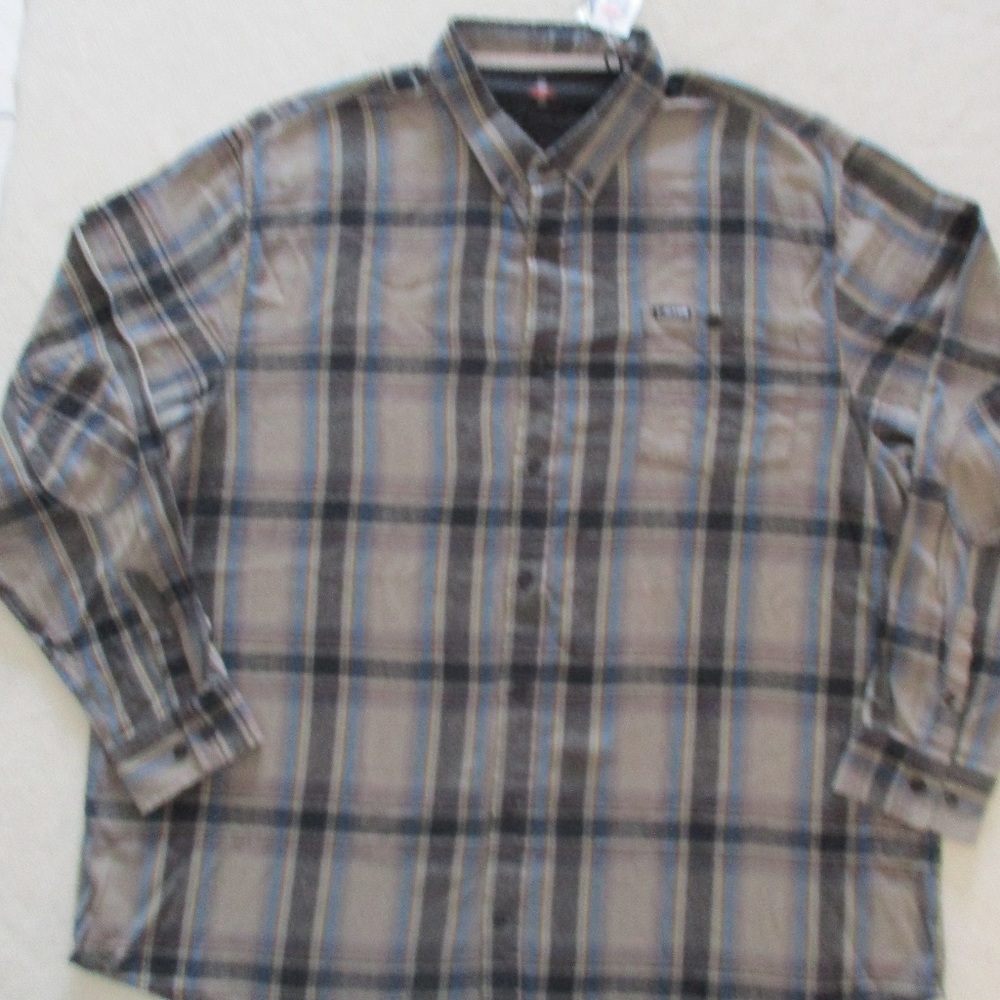 Men Shirt Jeans by Buffalo 2XLT Long Sleeves